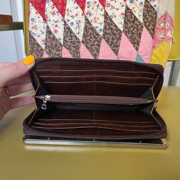 Rudsak Leather Wallet in Walnut Brown - Picture 5 of 10